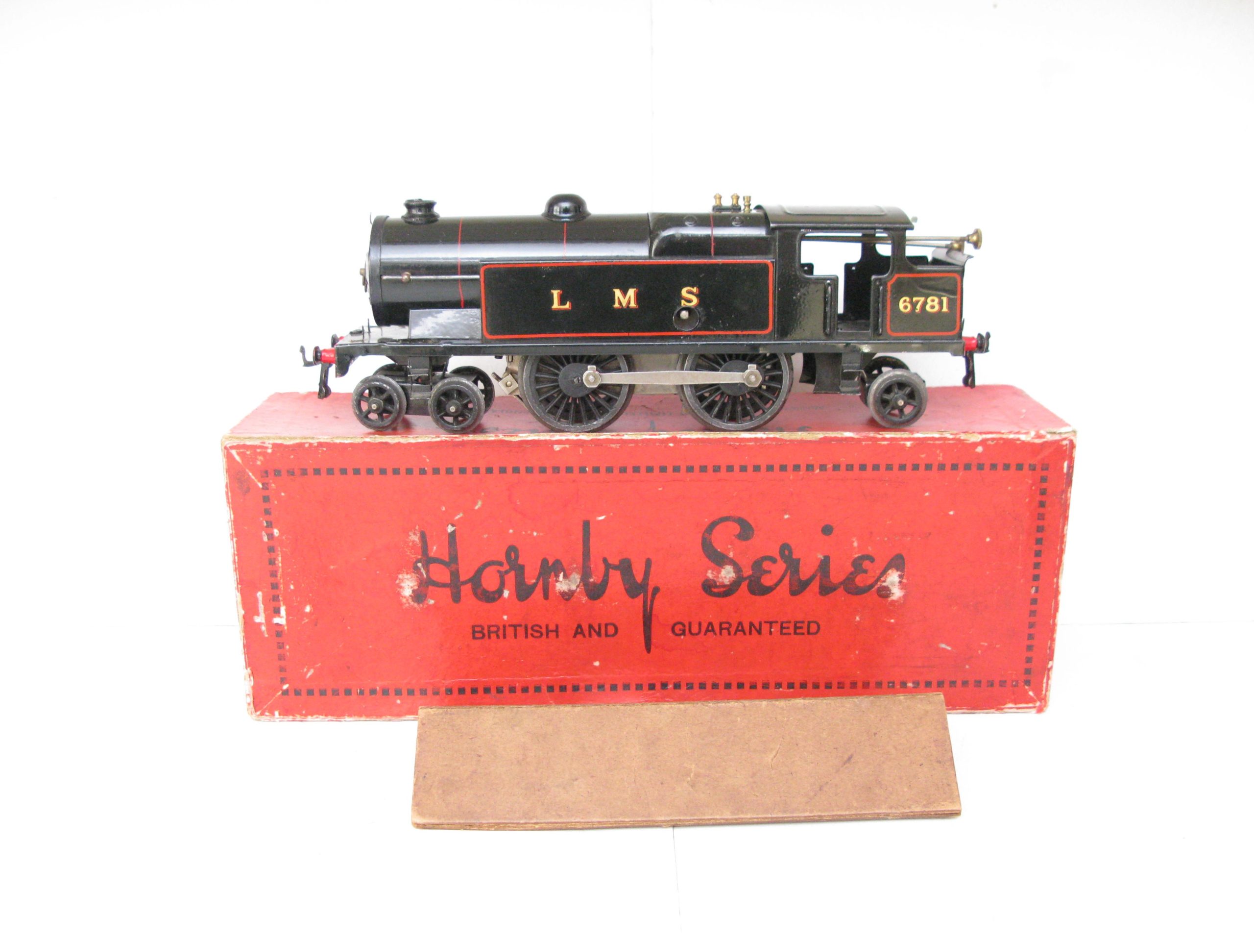 Hornby 0 Gauge No.2C Special Tank Loco LMS Lined Black No.6781, Clockwork - Boxed - Image 5