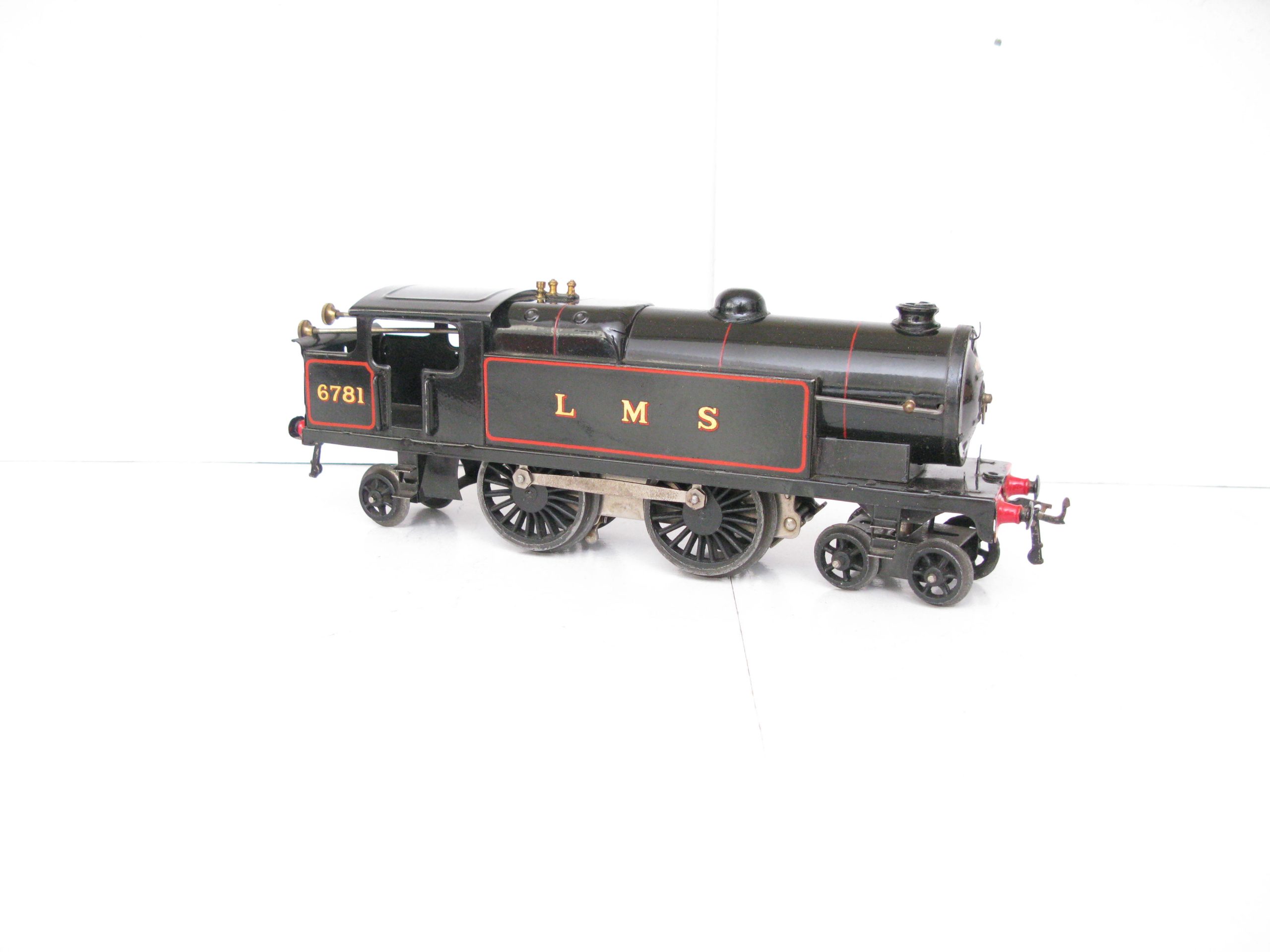 Hornby 0 Gauge No.2C Special Tank Loco LMS Lined Black No.6781, Clockwork - Boxed - Image 8