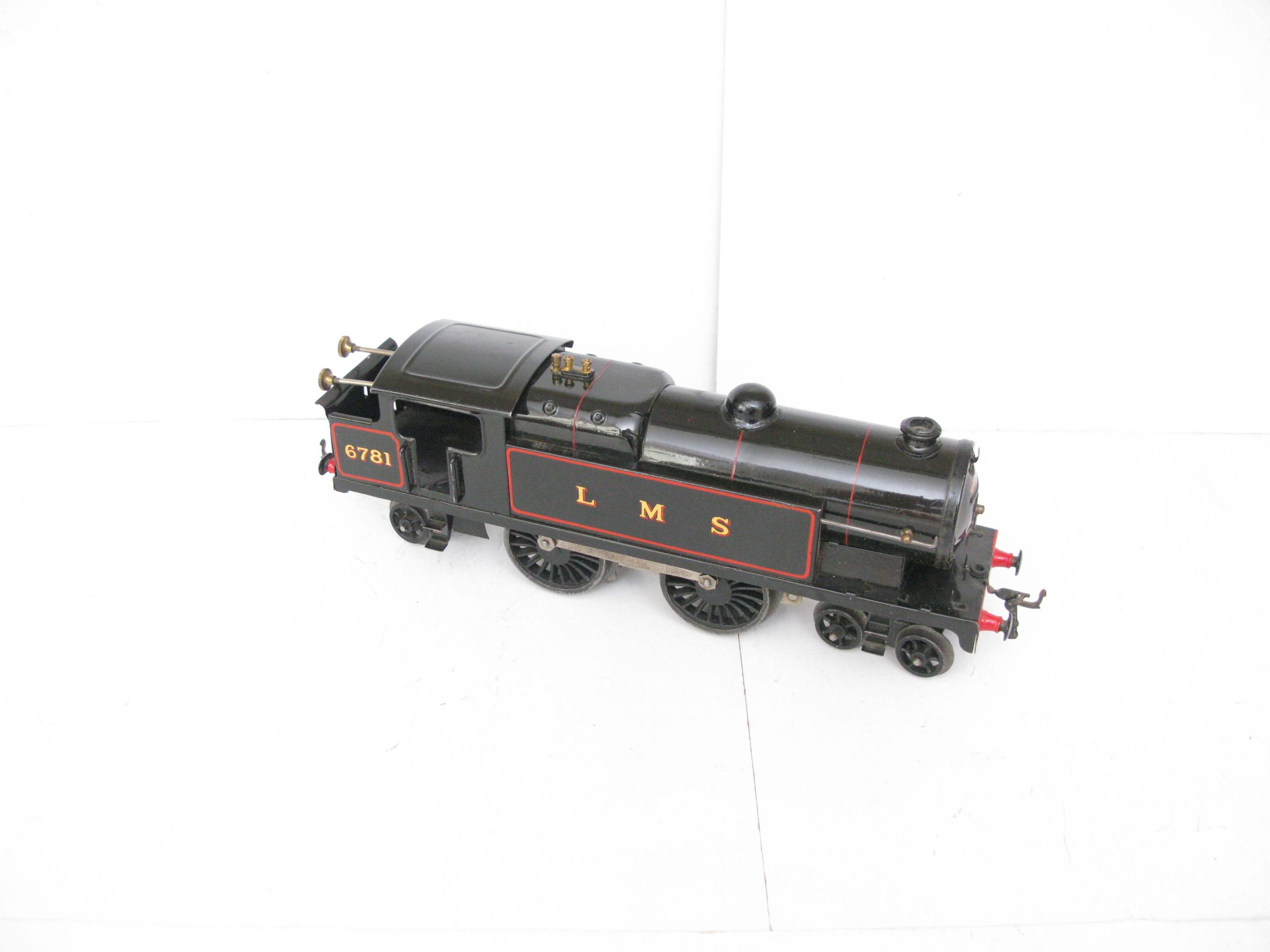 Hornby 0 Gauge No.2C Special Tank Loco LMS Lined Black No.6781, Clockwork - Boxed - Image 9