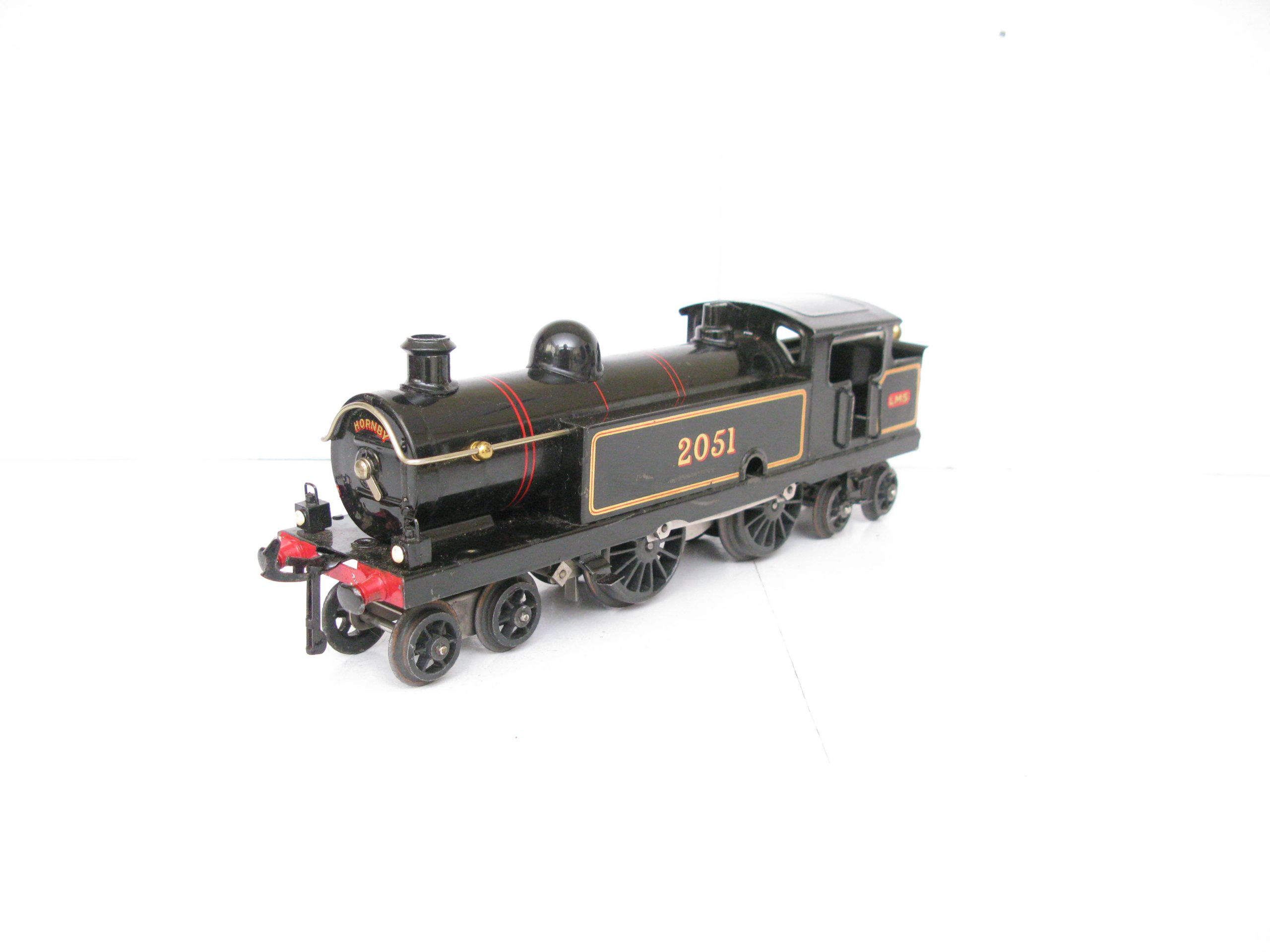 Hornby 0 Gauge No.2 4-4-4 Tank Loco LMS Lined Black No.2051, Clockwork Circa 1928/29 - Boxed - Image 4