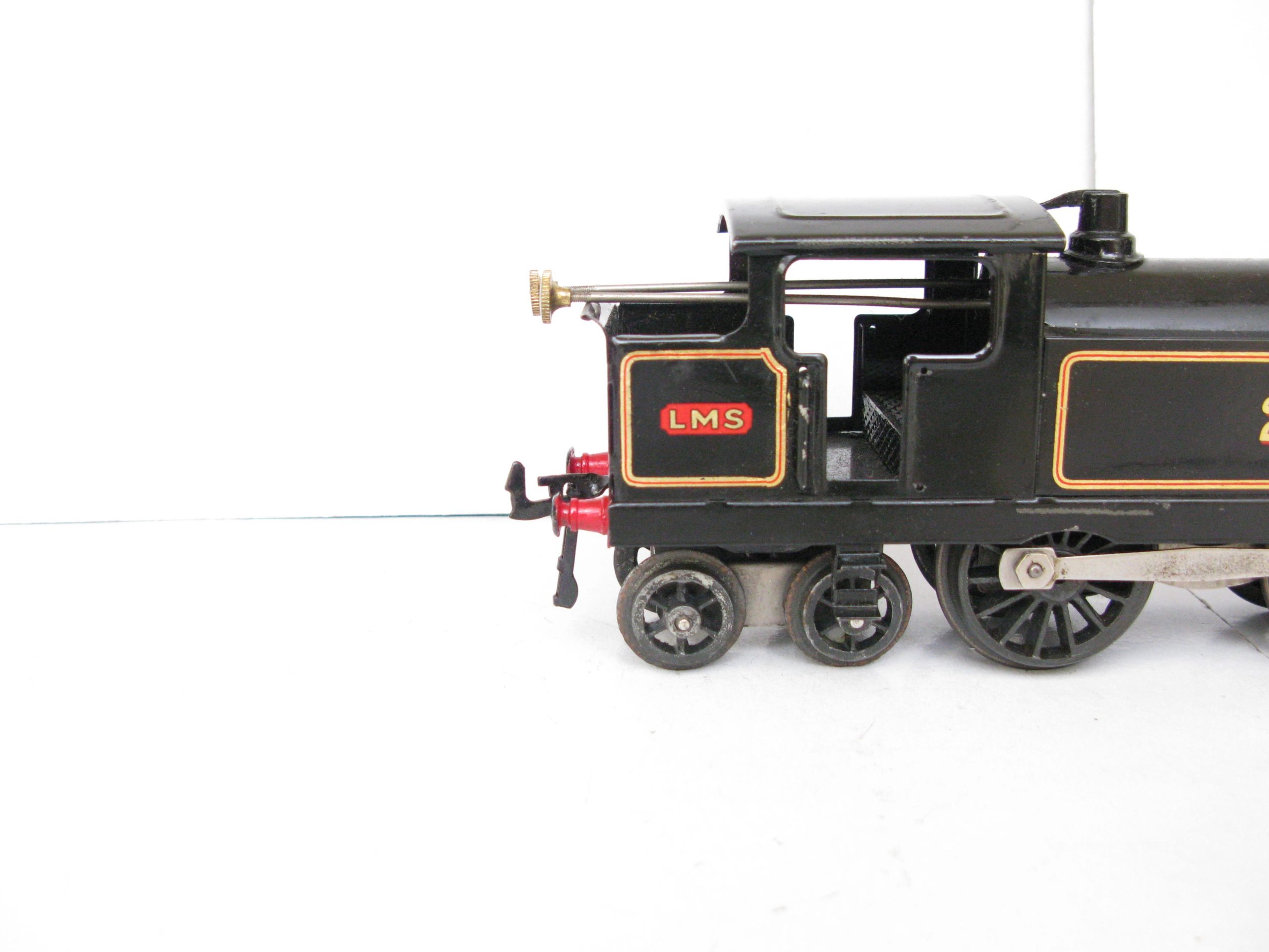 Hornby 0 Gauge No.2 4-4-4 Tank Loco LMS Lined Black No.2051, Clockwork Circa 1928/29 - Boxed - Image 8
