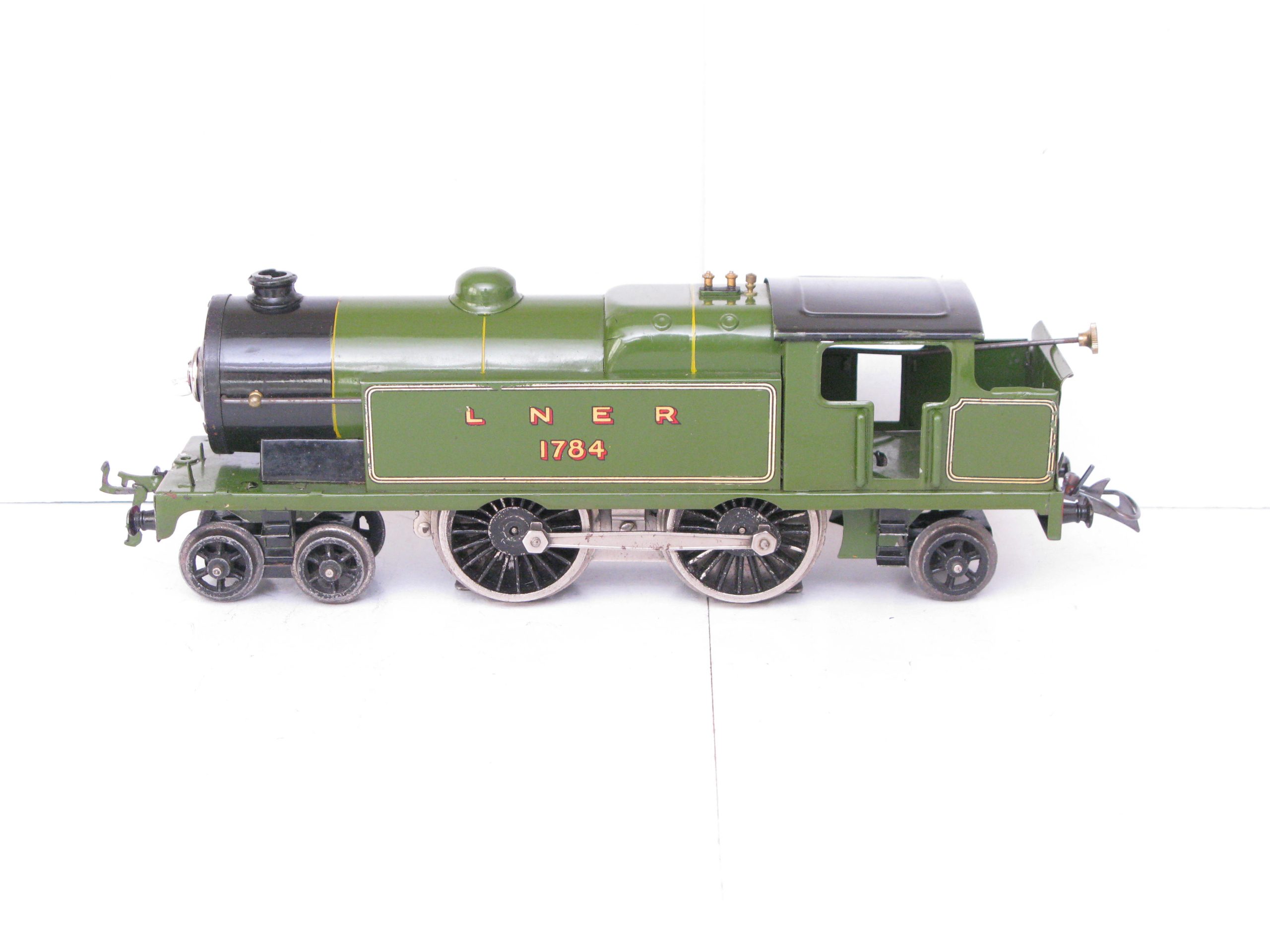 Hornby 0 Gauge Early E220 Special Tank Loco LNER Green No.1784, 3-rail electric - unboxed - Circa 1935 - Image 3