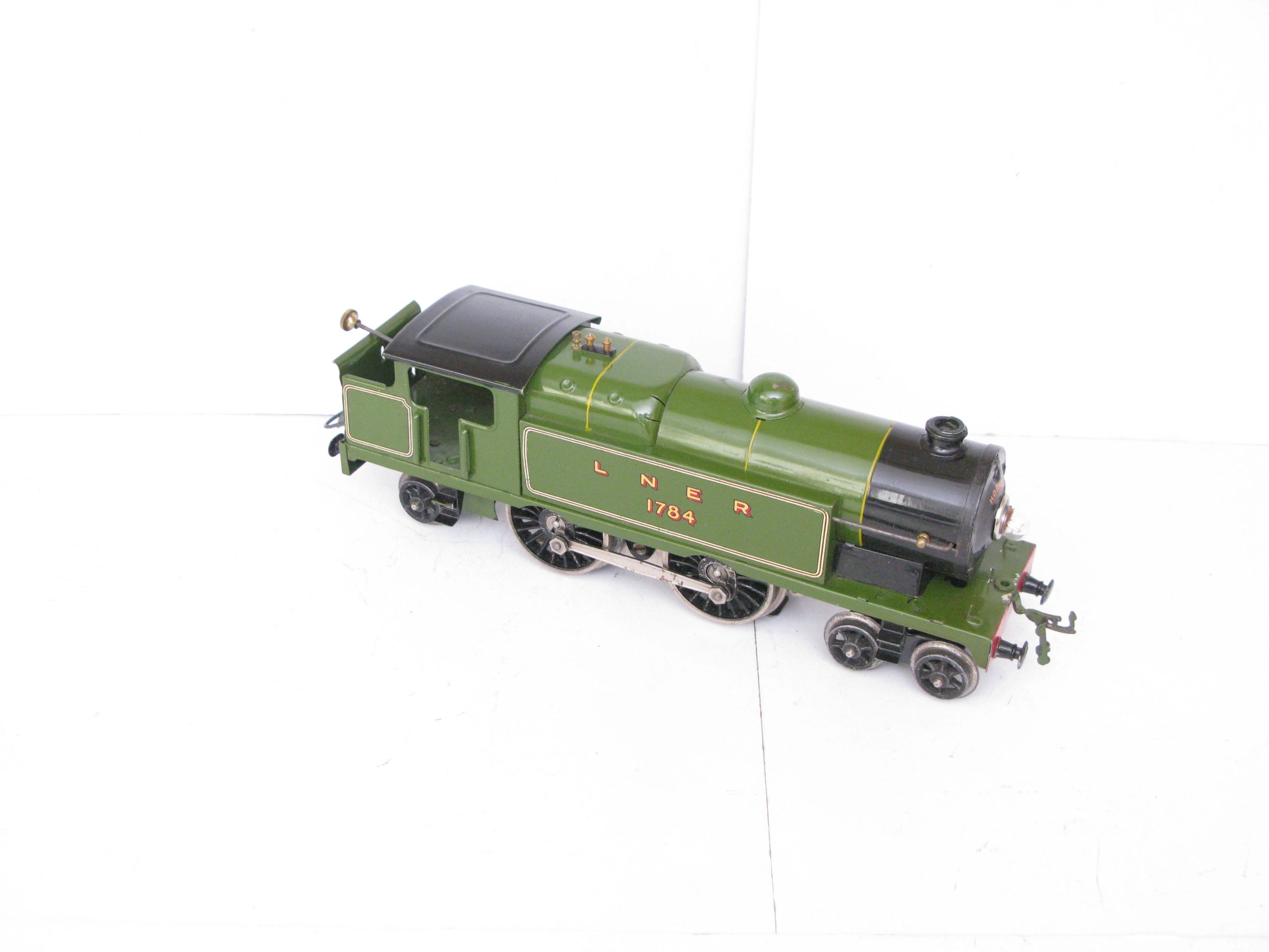 Hornby 0 Gauge Early E220 Special Tank Loco LNER Green No.1784, 3-rail electric - unboxed - Circa 1935 - Image 6