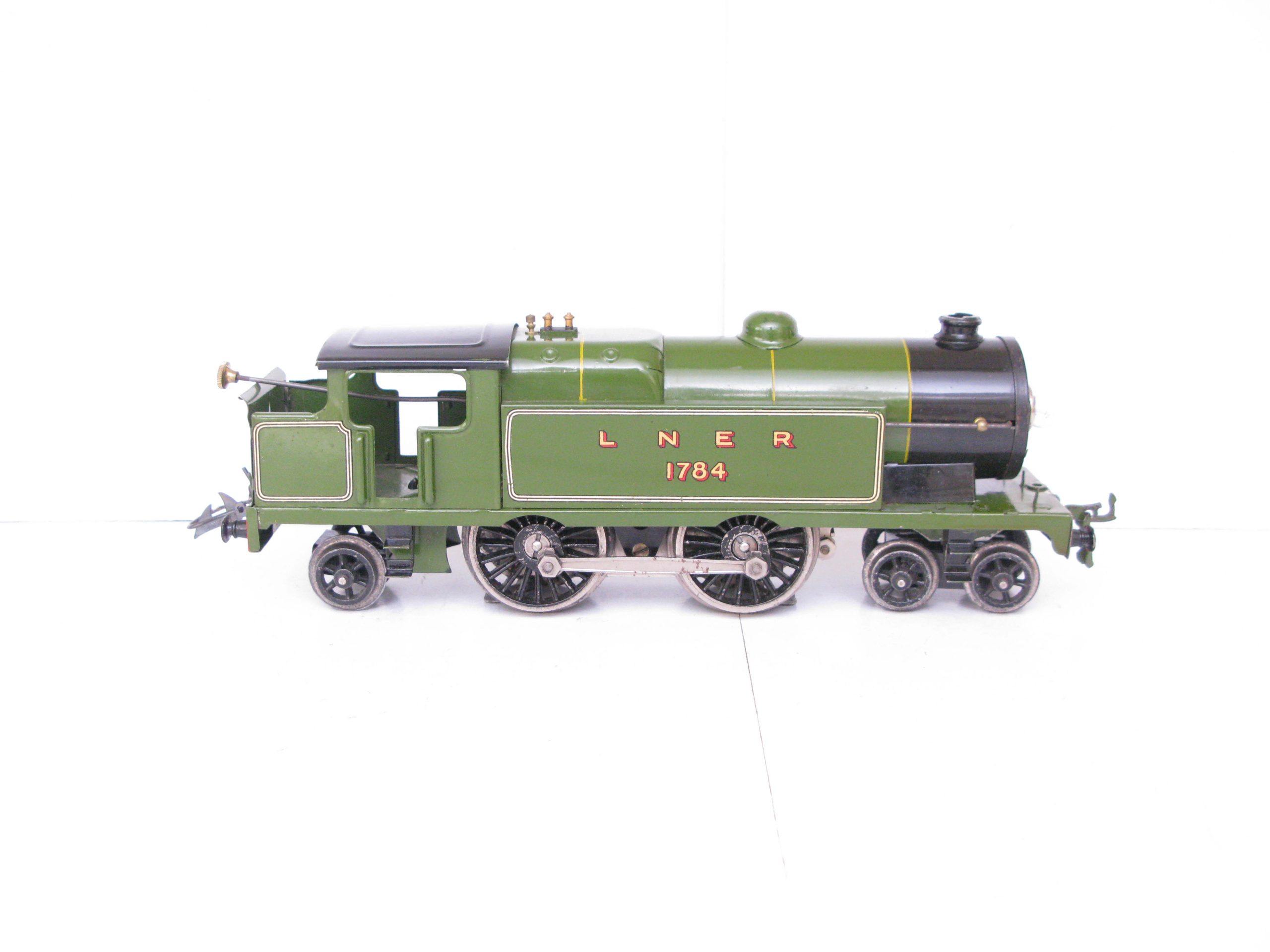 Hornby 0 Gauge Early E220 Special Tank Loco LNER Green No.1784, 3-rail electric - unboxed - Circa 1935 - Image 7