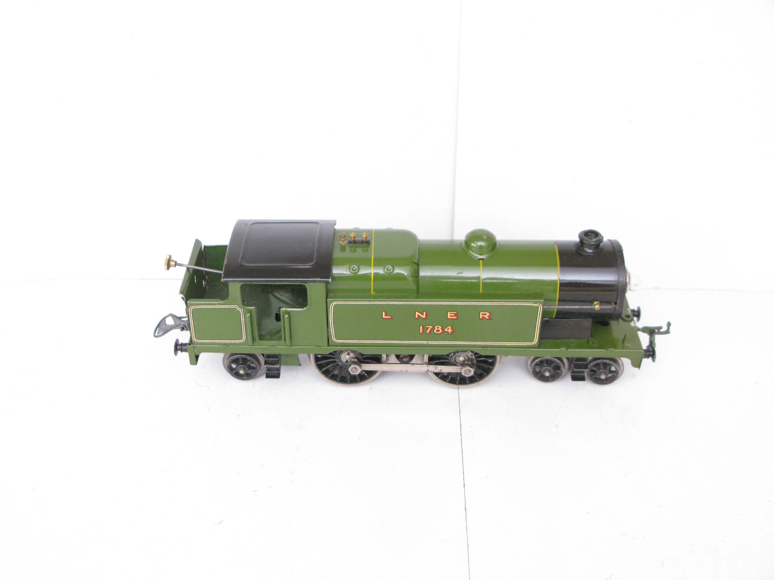 Hornby 0 Gauge Early E220 Special Tank Loco LNER Green No.1784, 3-rail electric - unboxed - Circa 1935 - Image 8
