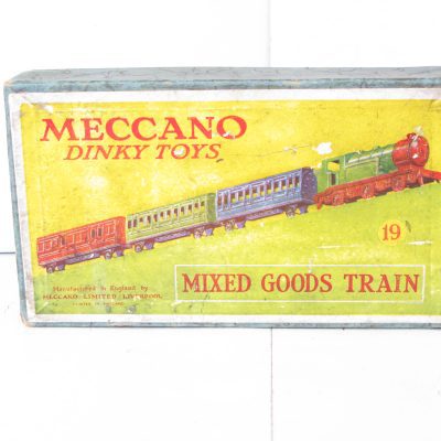 No.19 Dinky Toys Mixed Goods Train Set - Boxed - Excellent contents -