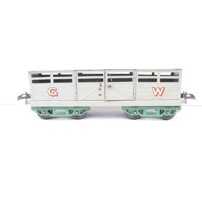 Hornby 0 Gauge No.2 GWR Cattle Truck Circa 1935 - unboxed - Excellent