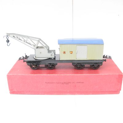 Hornby 0 Gauge 'GWR' Breakdown Van & Crane Circa 1937 - Boxed - Excellent/plus to Near Mint