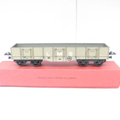 Hornby 0 Gauge High Capacity Wagon LMS Coal - Boxed in a Factory over labelled No.2 Timber wagon Box - Near Mint to Mint