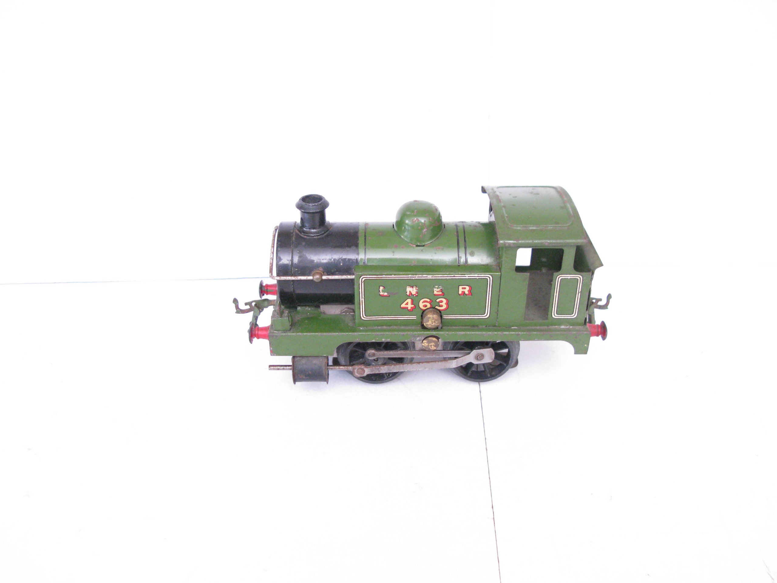 Hornby 0 Gauge Early 0-4-0 electric LNER Tank Loco No.463, 3-rail 6 volt Electric - unboxed - Image 2
