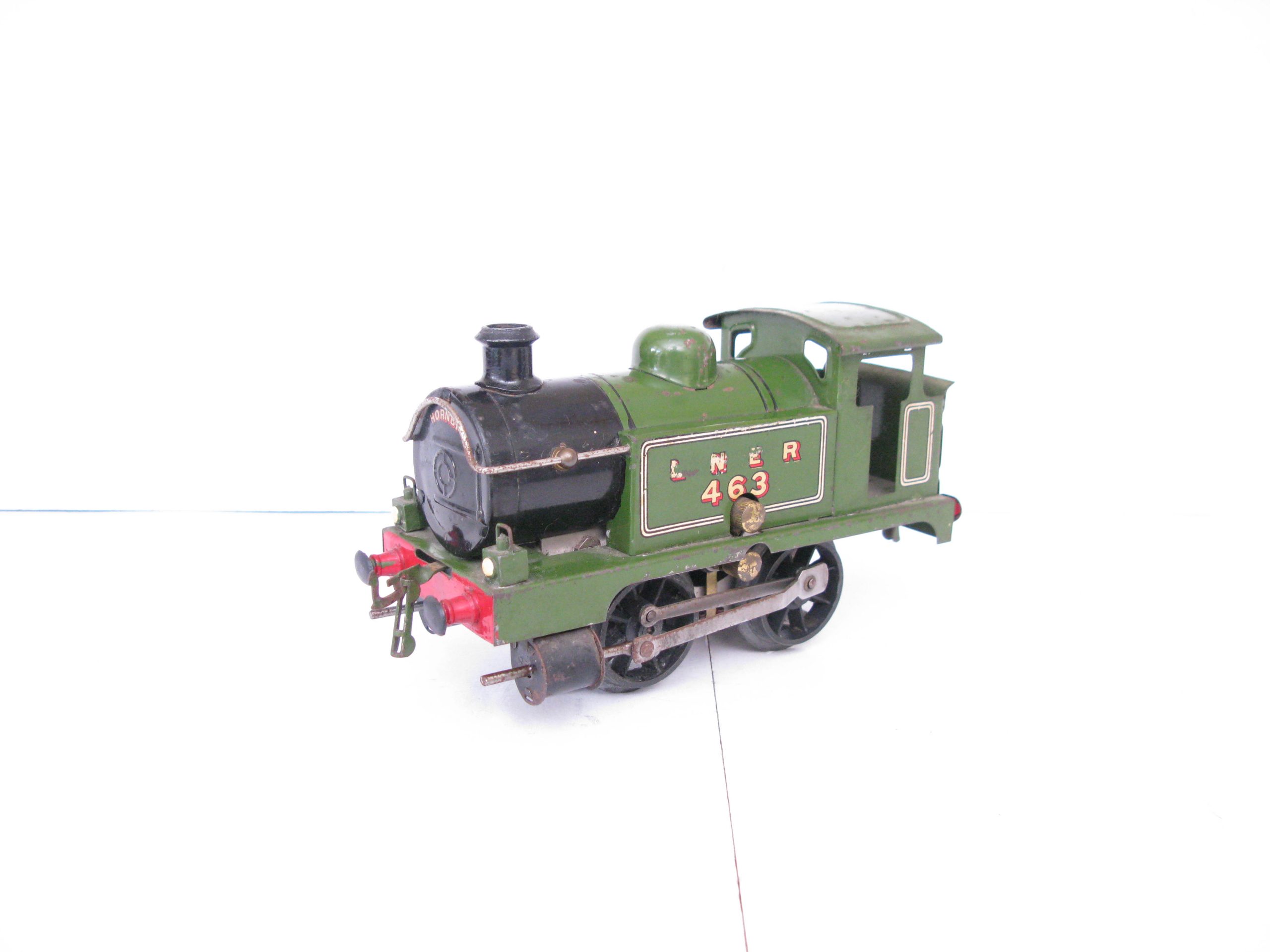 Hornby 0 Gauge Early 0-4-0 electric LNER Tank Loco No.463, 3-rail 6 volt Electric - unboxed - Image 3
