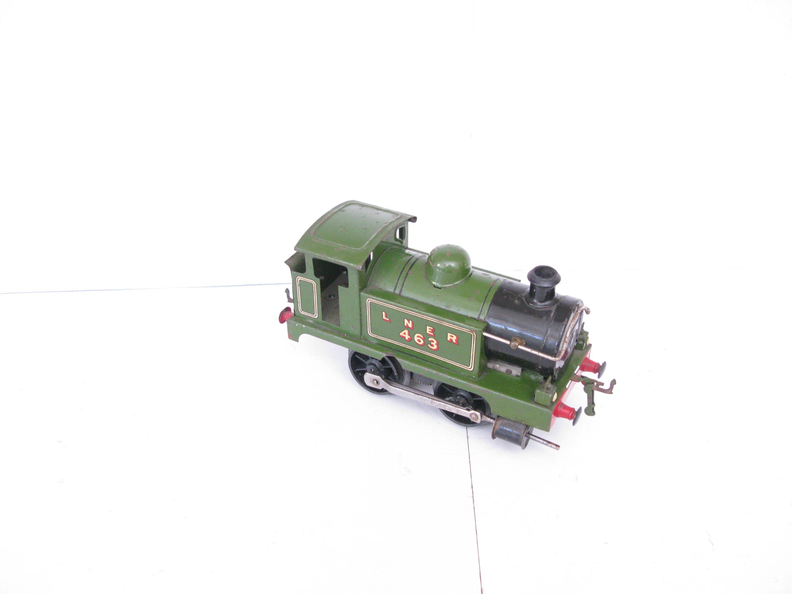Hornby 0 Gauge Early 0-4-0 electric LNER Tank Loco No.463, 3-rail 6 volt Electric - unboxed - Image 5