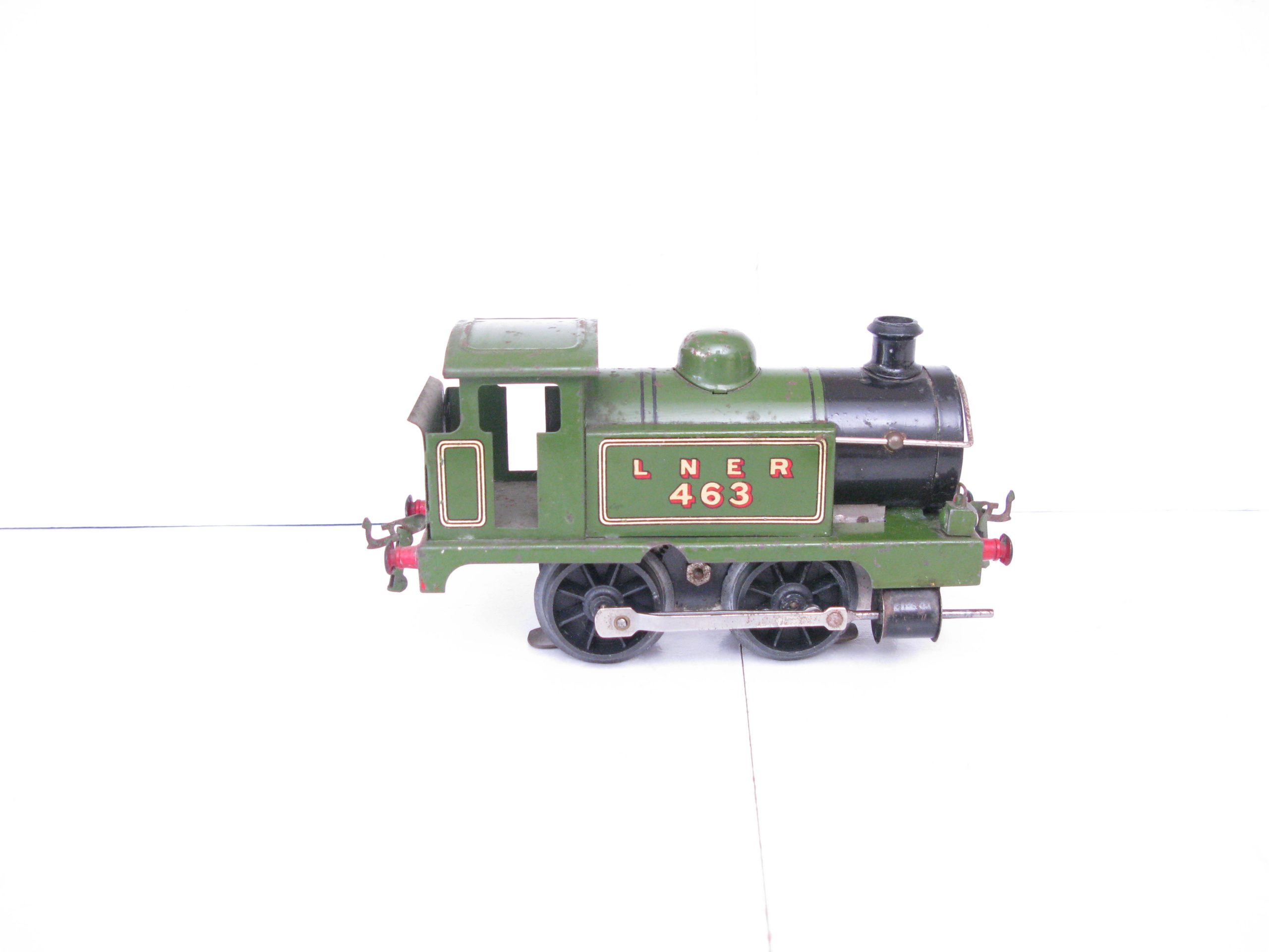 Hornby 0 Gauge Early 0-4-0 electric LNER Tank Loco No.463, 3-rail 6 volt Electric - unboxed - Image 6