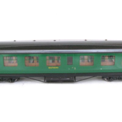 Exley 0 Gauge K5 SR 1st/3rd Side Corridor Coach No.8887. - unboxed - Excellent/plus