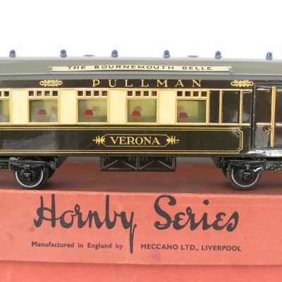 Hornby 0 Gauge No.2 Special Pullman Brake end Coach 'VERONA' - Boxed - Excellent/plus