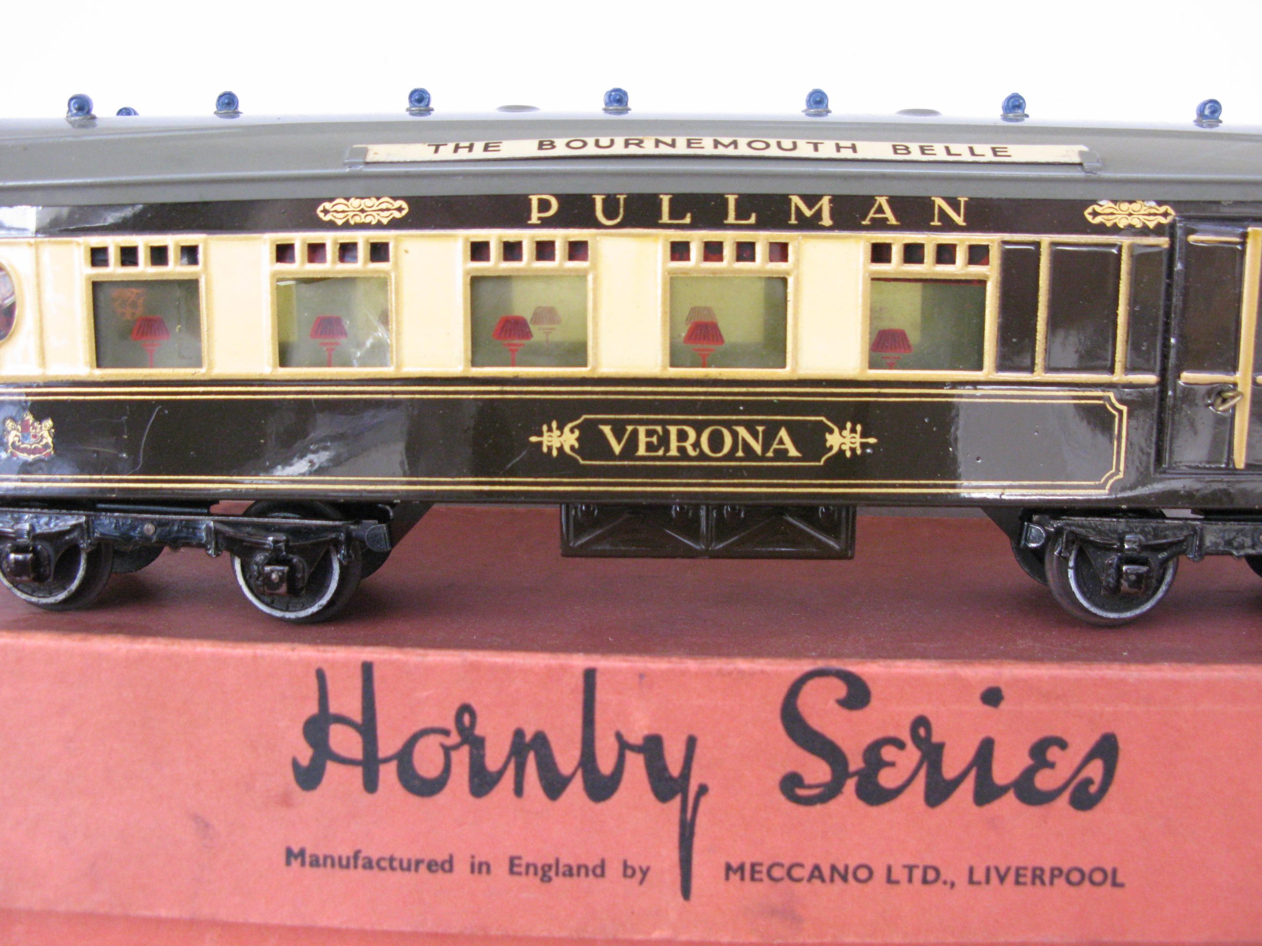 Hornby 0 Gauge No.2 Special Pullman Brake end Coach 'VERONA' - Boxed - Excellent/plus - Image 3