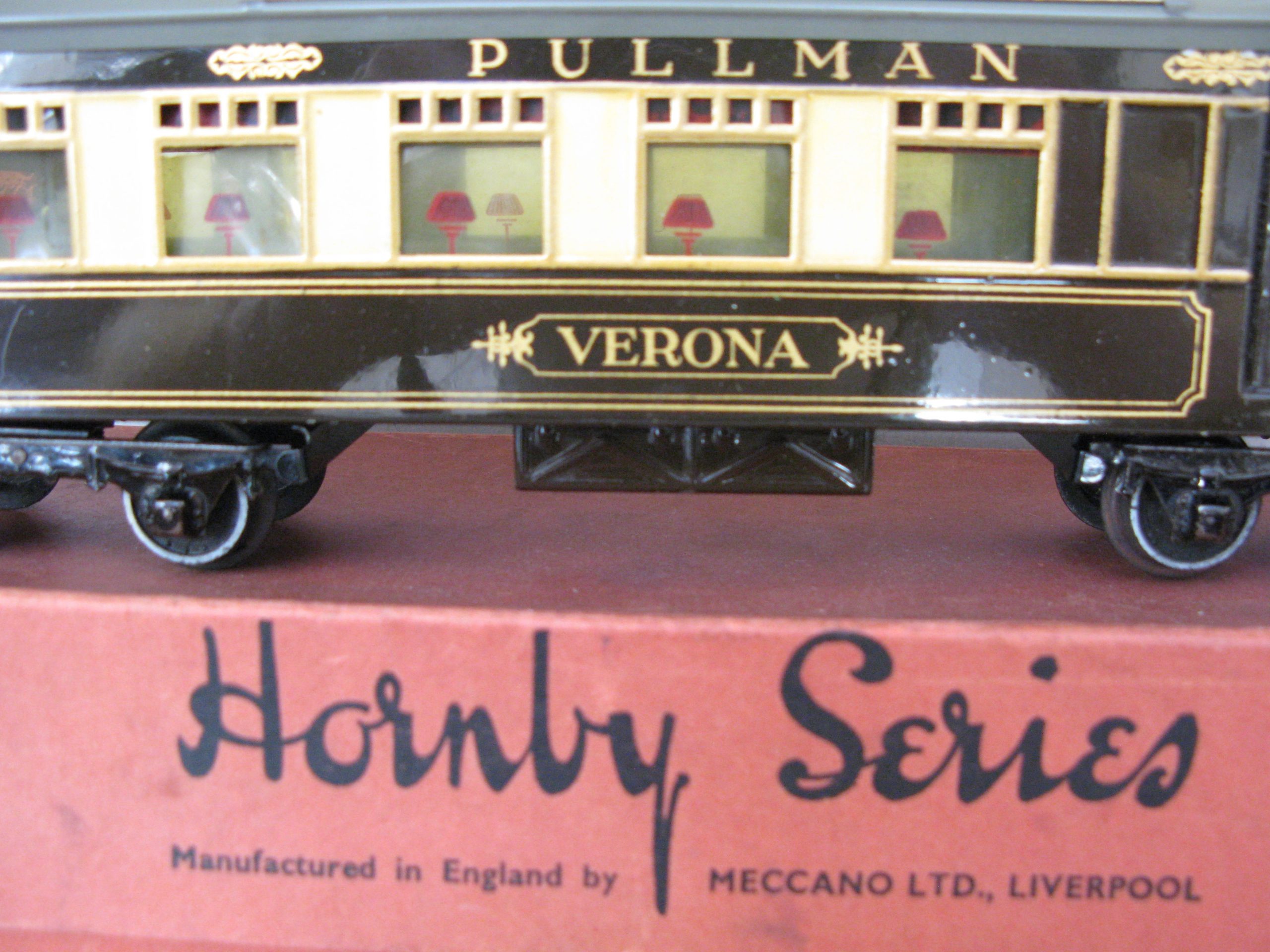 Hornby 0 Gauge No.2 Special Pullman Brake end Coach 'VERONA' - Boxed - Excellent/plus - Image 5