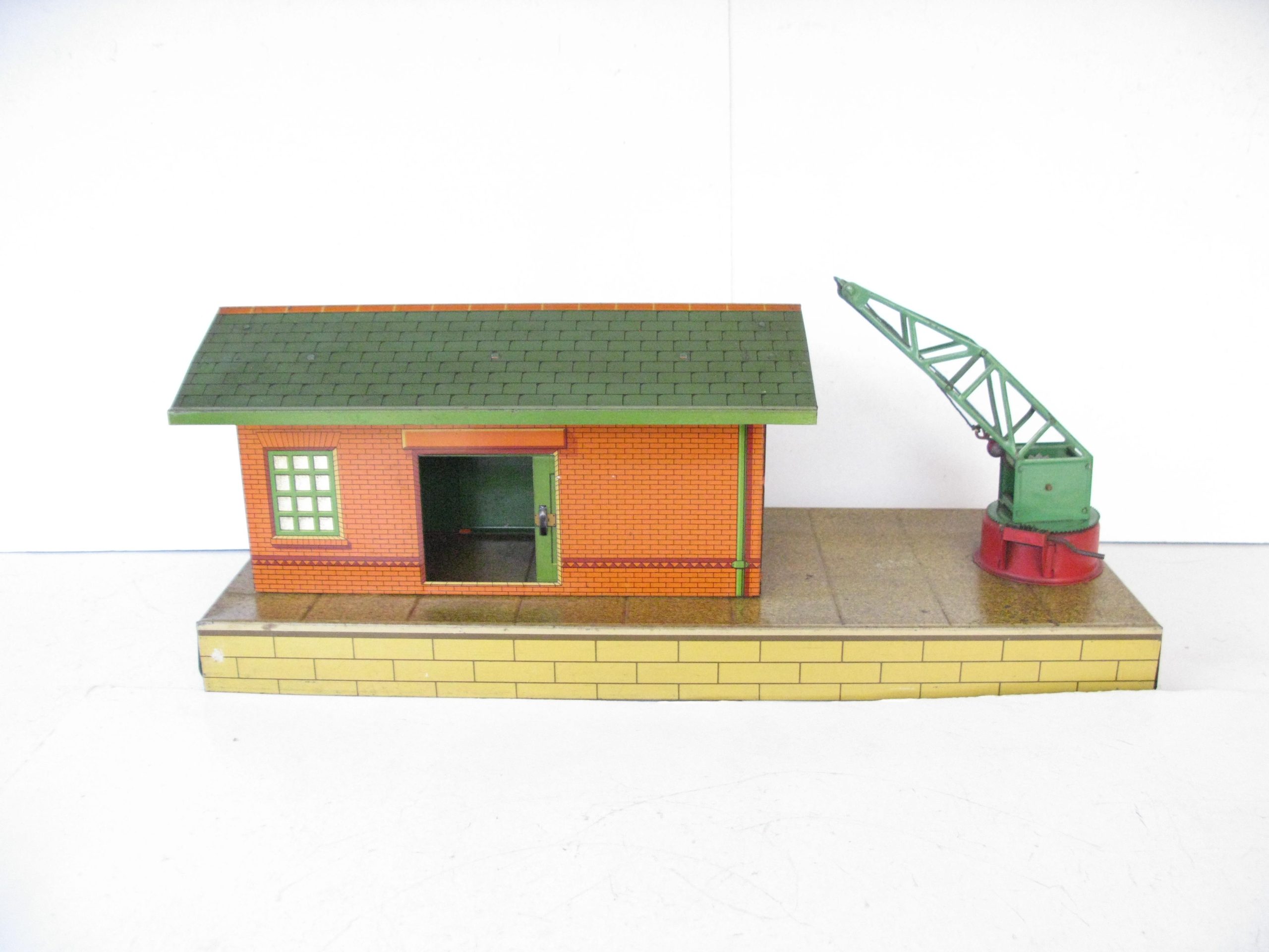 Hornby 0 Gauge No.2 Speckled Base Goods Depot Circa 1938/39 - Boxed - Excellent