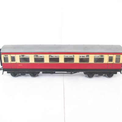 Bassett Lowke 0 Gauge BR Red & Cream all 1st Passenger coach No.3995 - unboxed - Very Good - Choice of 2
