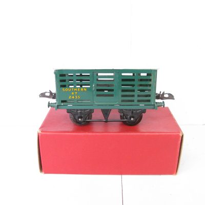Hornby 0 Gauge Post war No.1 SR Milk Traffic Van - Boxed - Near Mint