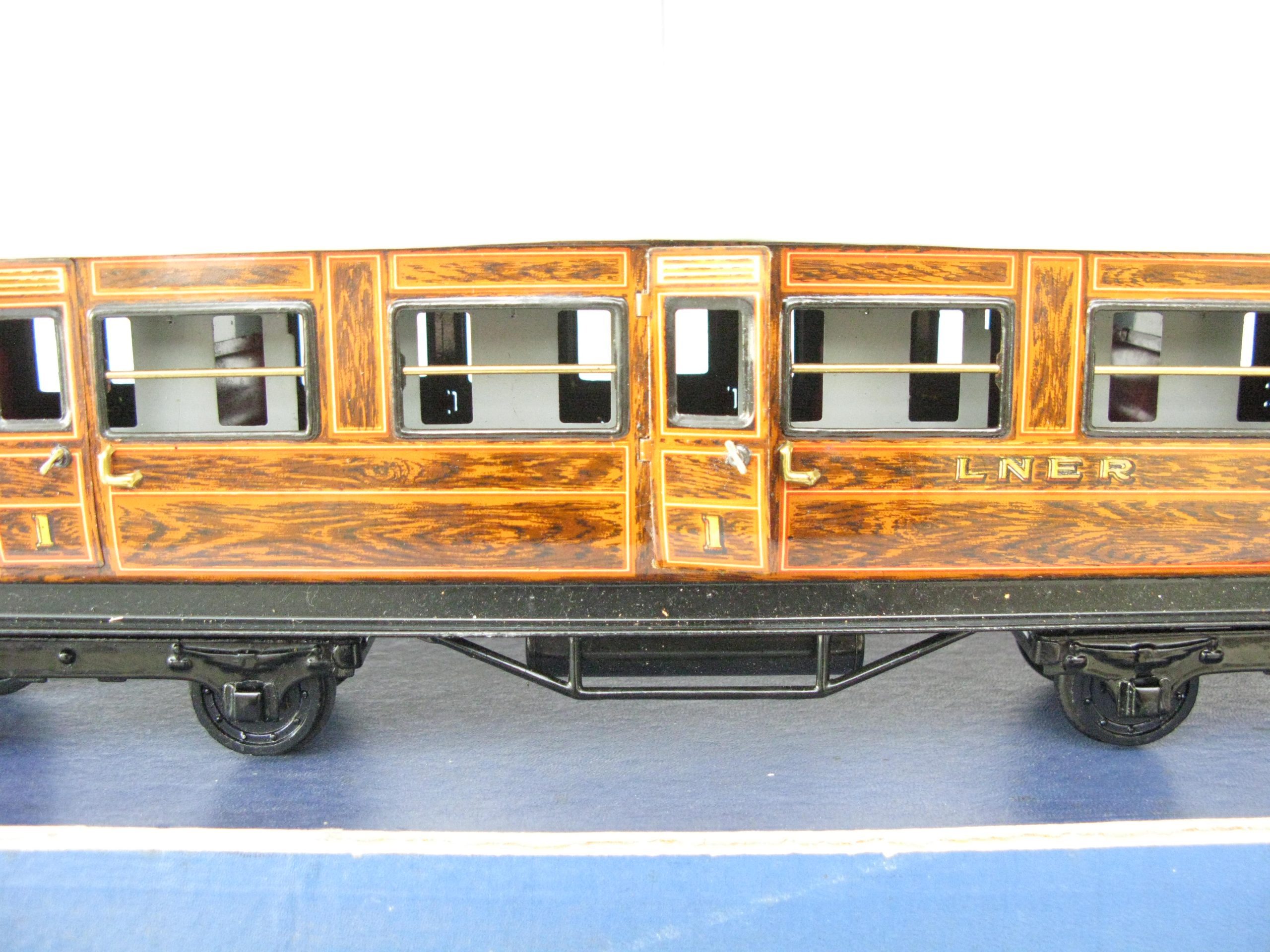 Bing Gauge 1 1924 Series LNER All 1st Passenger coach No.1235N - Boxed - Near Mint - Image 15