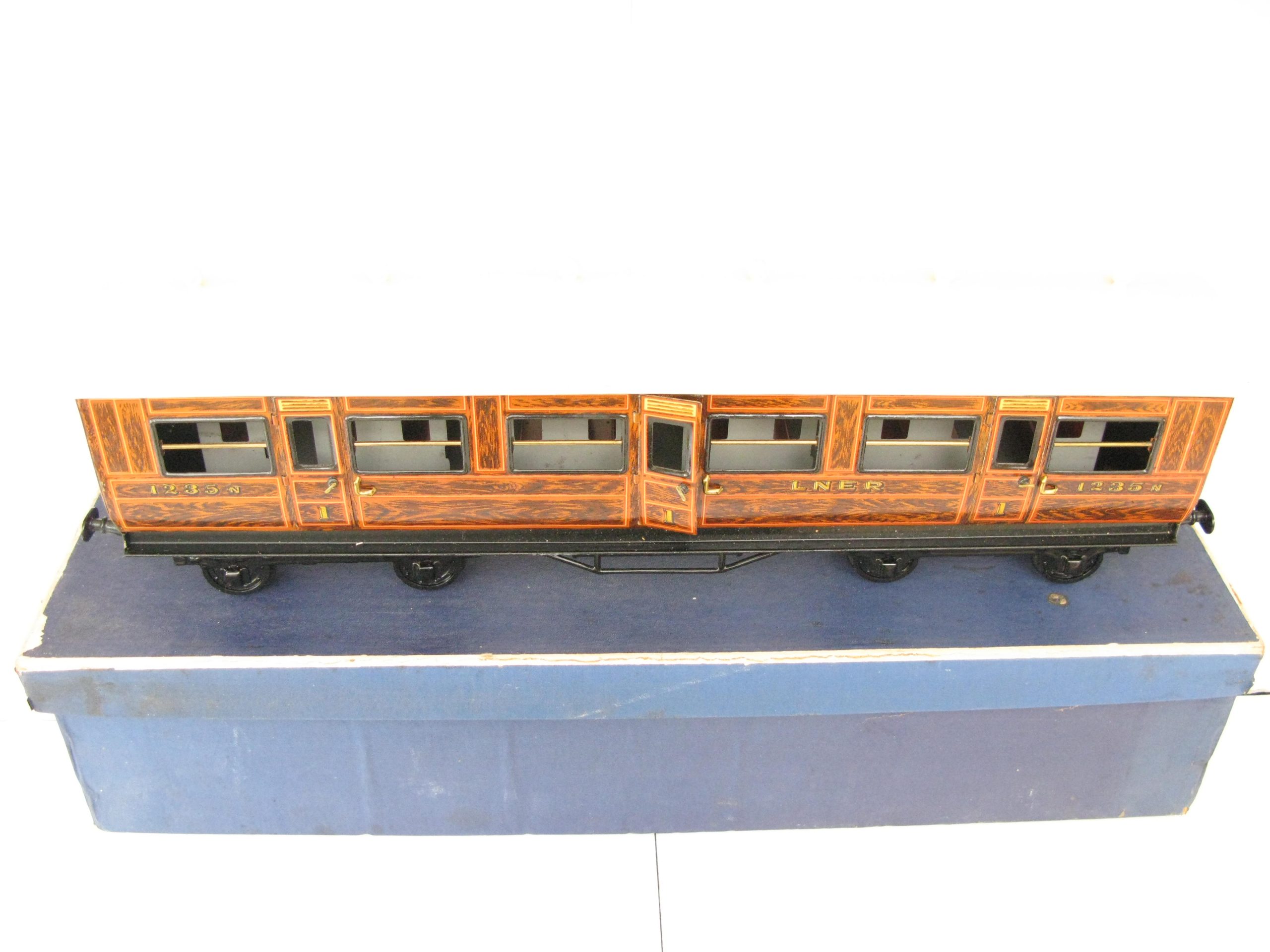 Bing Gauge 1 1924 Series LNER All 1st Passenger coach No.1235N - Boxed - Near Mint - Image 16