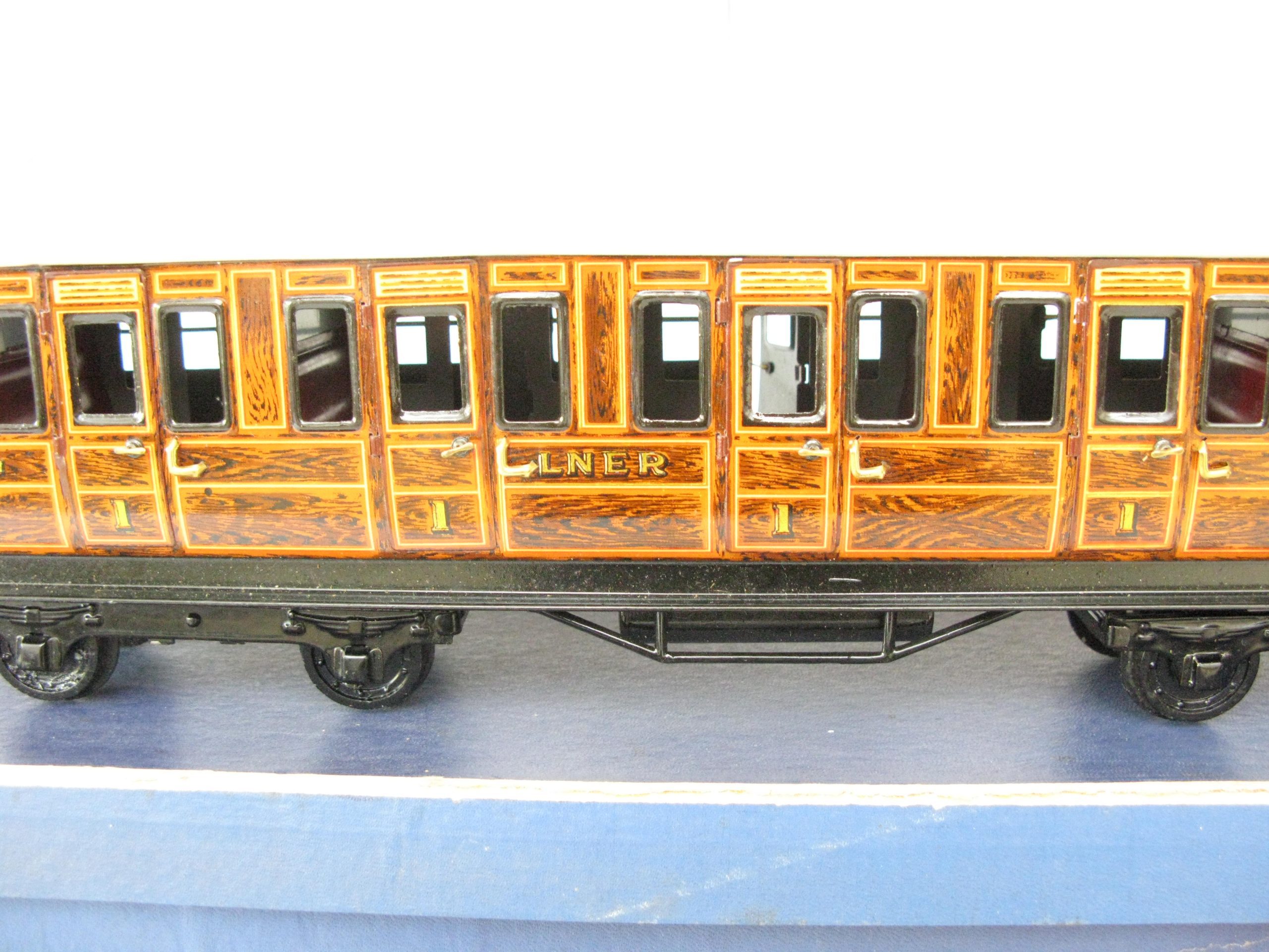 Bing Gauge 1 1924 Series LNER All 1st Passenger coach No.1235N - Boxed - Near Mint - Image 18