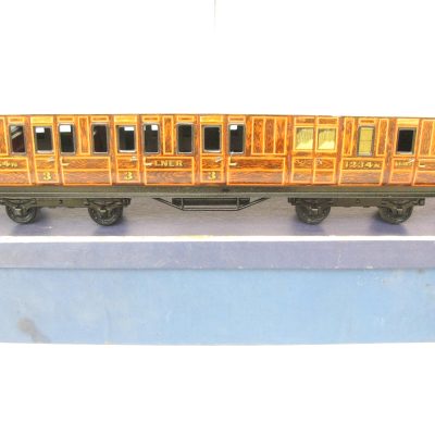 Bing Gauge 1 1924 Series LNER All 3rd Passenger Brake end coach No.1234N - Boxed - Near Mint