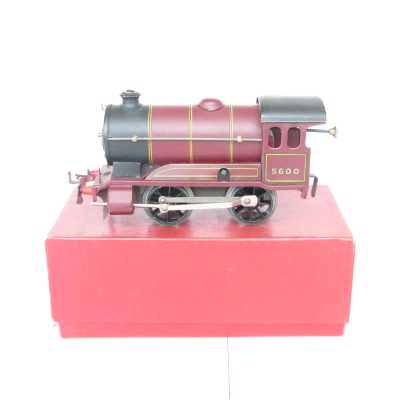 Hornby 0 Gauge Post war 0-4-0 Clockwork No.501 Loco (Note Loco only - lacks Tender ) LMS maroon No.5600 - Boxed