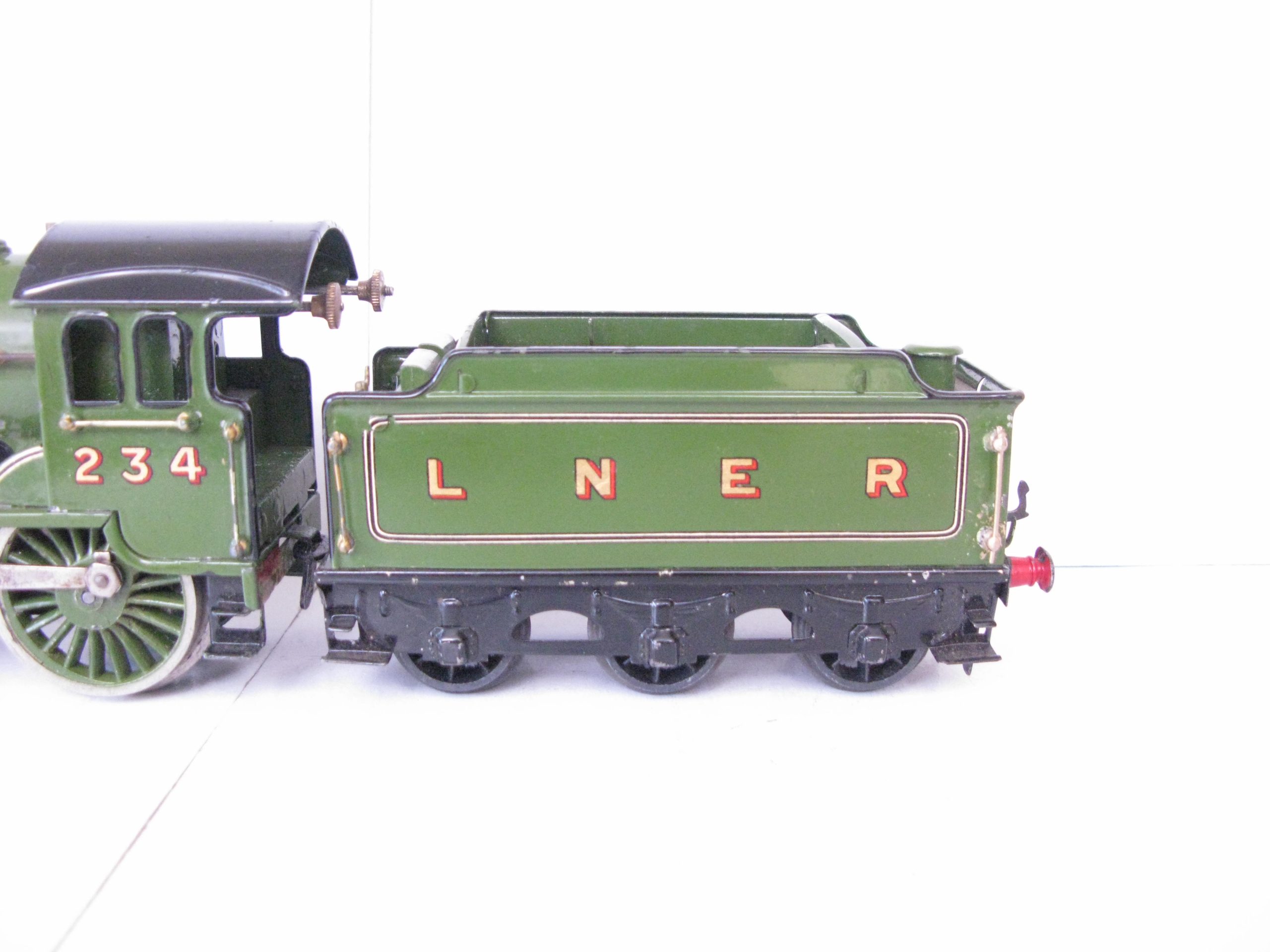 Hornby 0 Gauge No.2 Special Loco & Tender LNER Lined 'YORKSHIRE', Clockwork Circa 1929/30 - unboxed - Excellent - Image 4