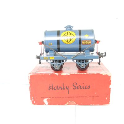 Hornby 0 Gauge 'COLAS' Bituman Tanker in blue Circa 1928/30- Boxed -