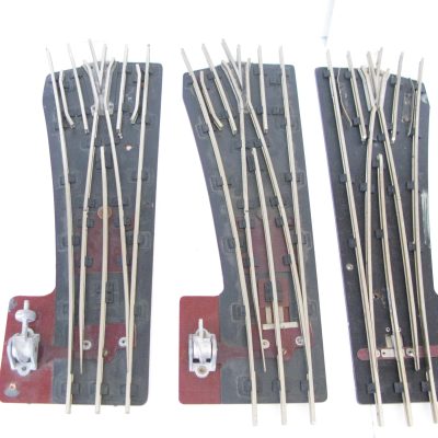 Maldon Rail 3-Rail (Nickle Silver Rail & ABS Sleepers) Standard Points Left & Right hand - unboxed priced at £75 each