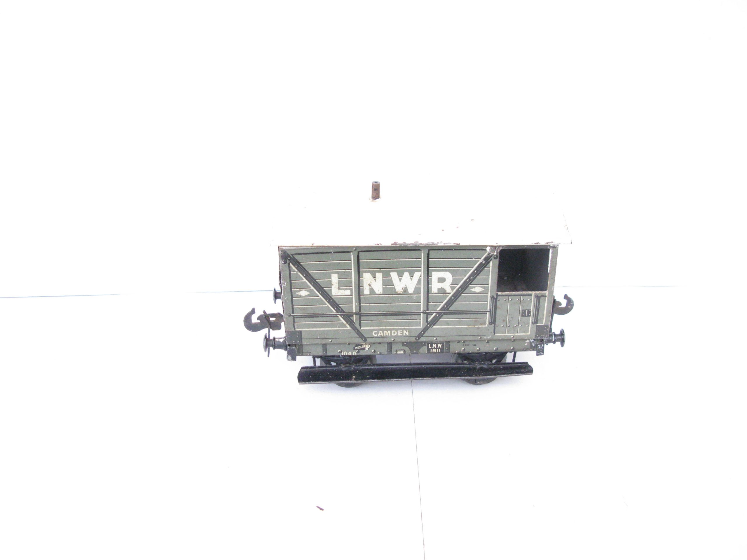 Carette Gauge 1 Tinprinted 'LNWR' (London North Western Railway) Brake van - unboxed - Image 2