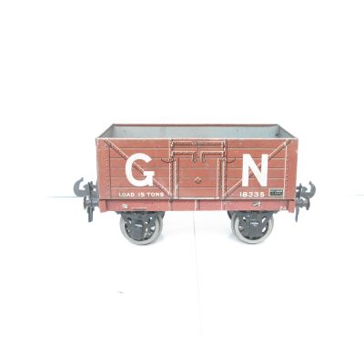 Carette Gauge 1 Tinprinted 'GN' (Great Northern Railway) Open wagon - unboxed