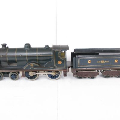 Bassett Lowke 0 Gauge 4-4-0 Loco & Tender CR (Caledonian Railway) Blue Dunalastair No.142, 3-rail electric - unboxed - Excellent