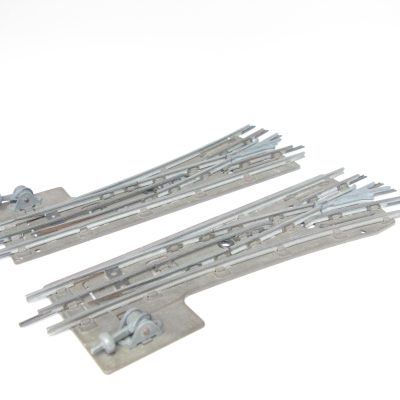 Hornby 0 Gauge steel Points Left & Right hand - Boxed priced at £125 box of 2